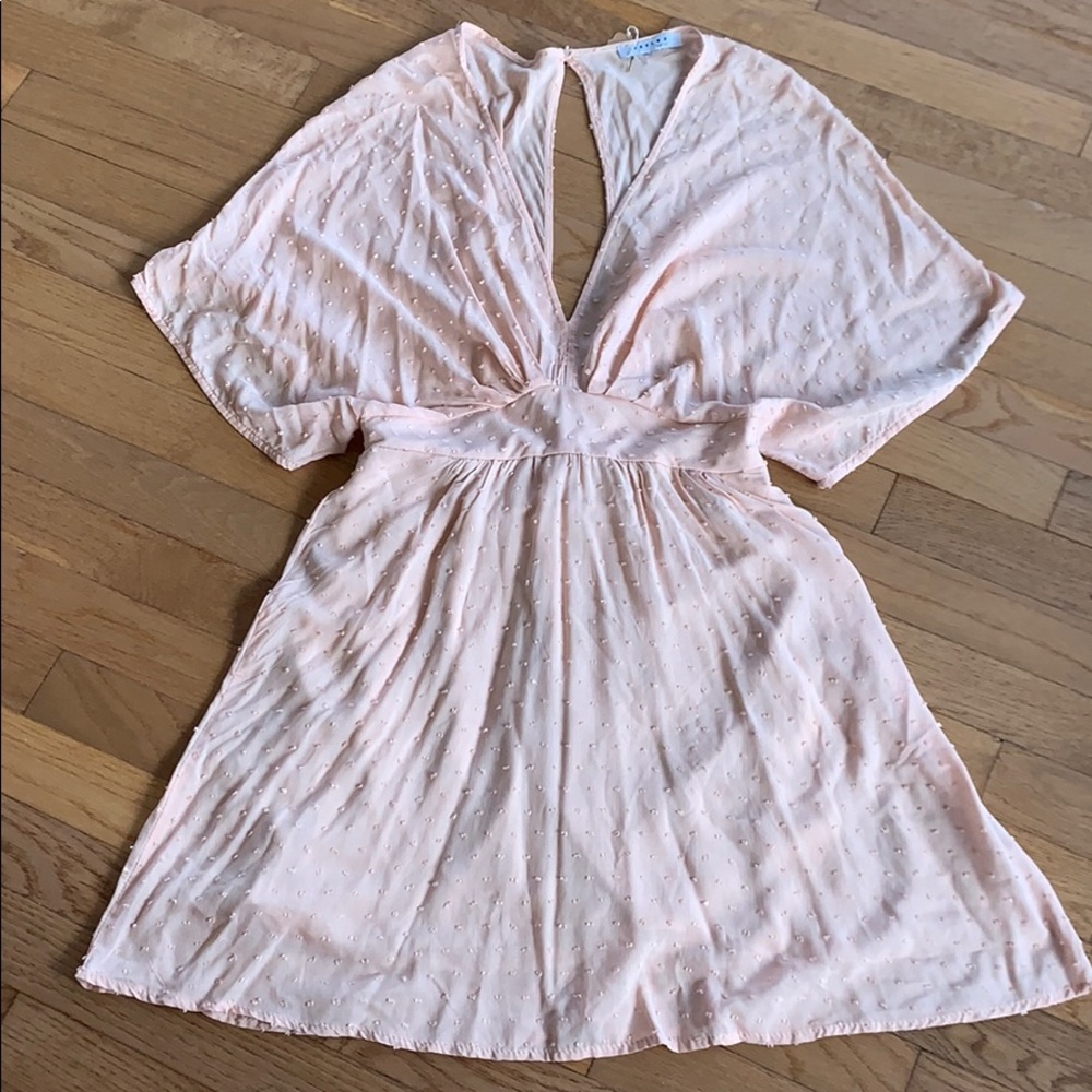 Favlux Fashion mini dress NWT sz small peach color